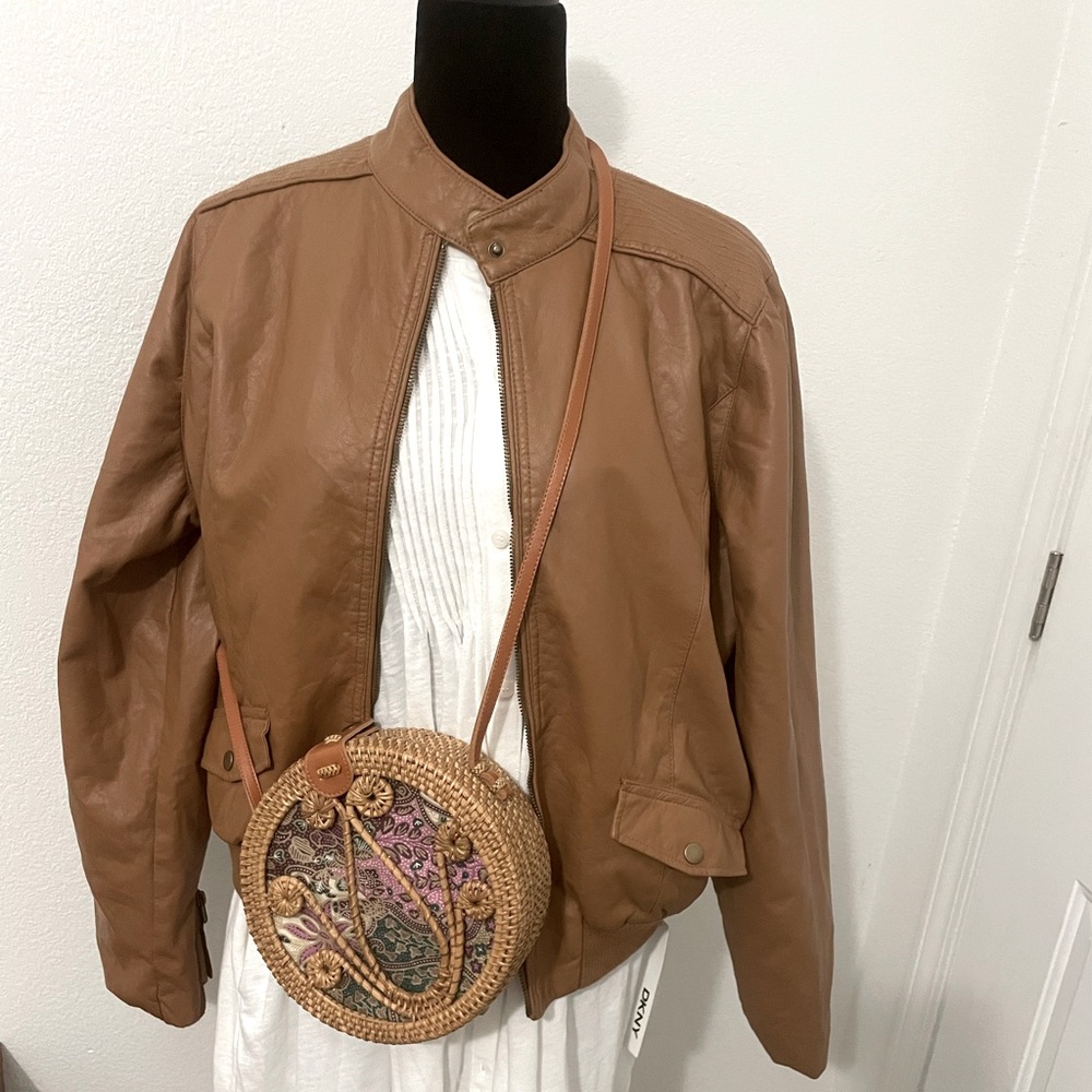 Vintage jacket size large, purse not included